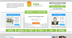 Desktop Screenshot of fha.com